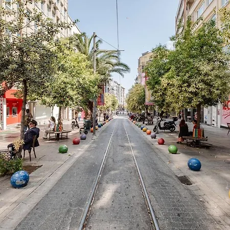 Kadikoey Uen Kalbinde Tarihi Rahat Sessiz Apartmán Istanbulská provincie